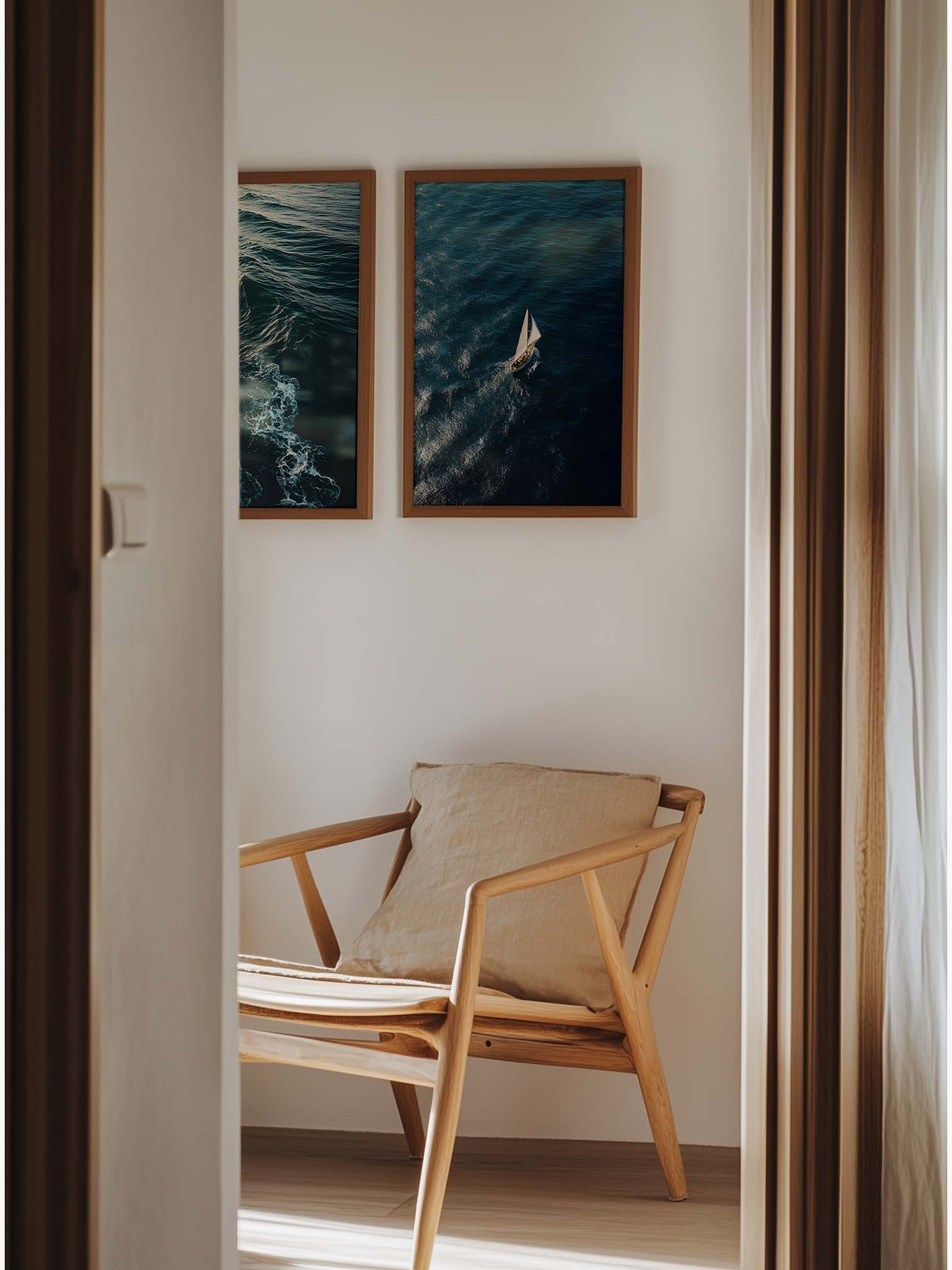 Solitude Across Blue