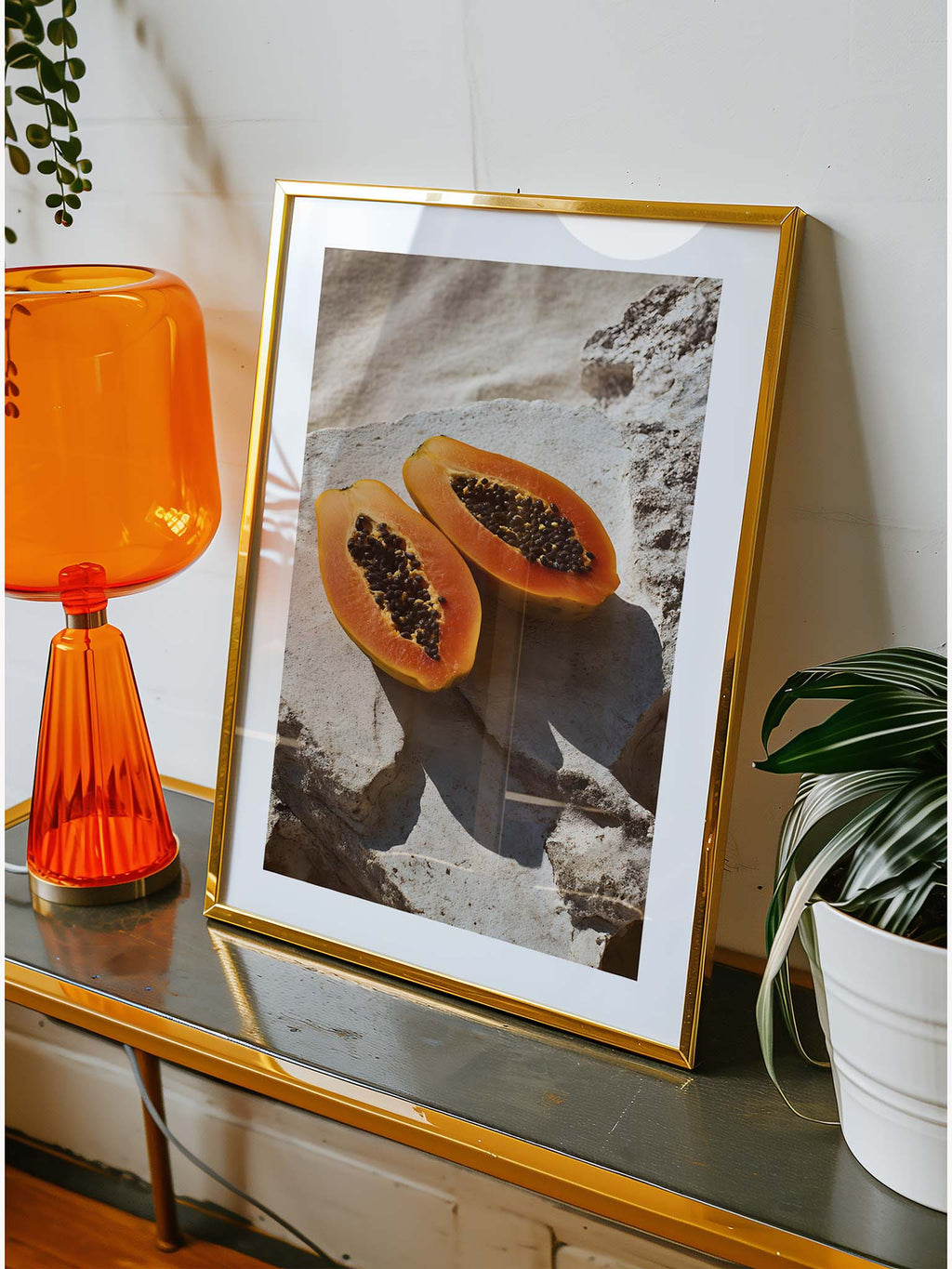 Sunlit Papaya
