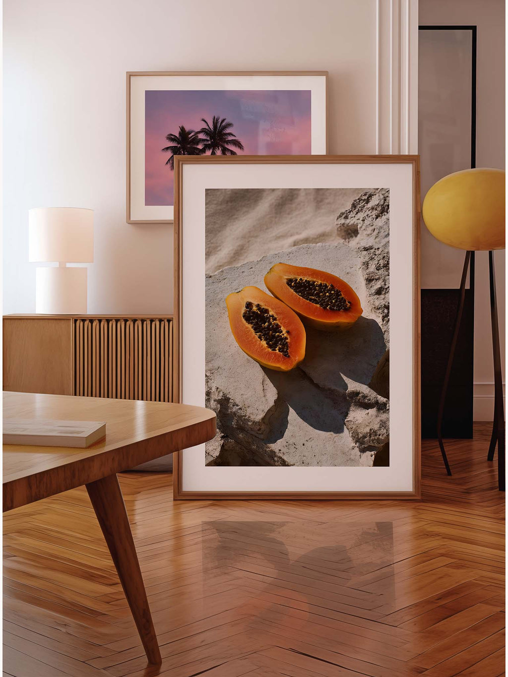 Sunlit Papaya