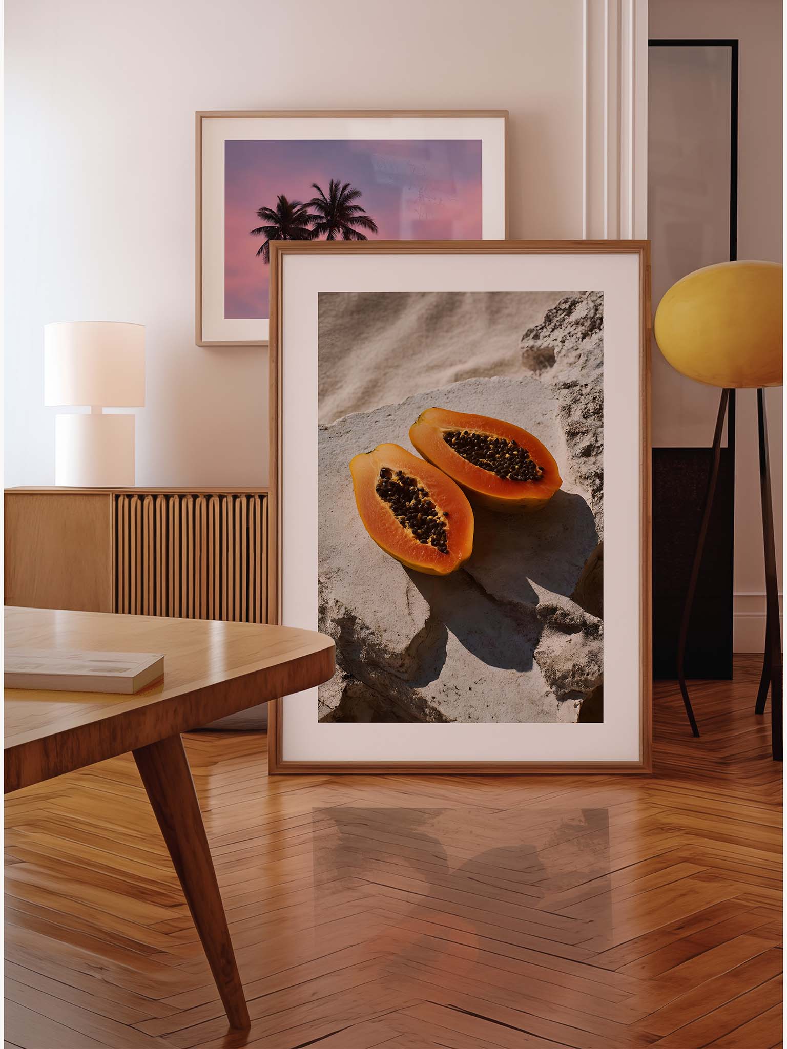 Sunlit Papaya