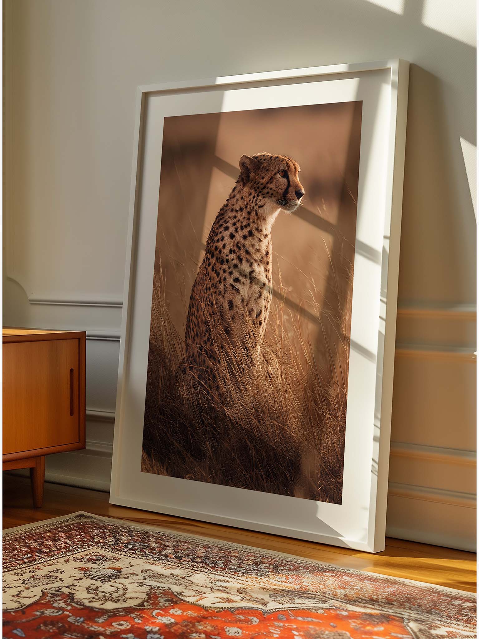 Golden Savanna Gaze
