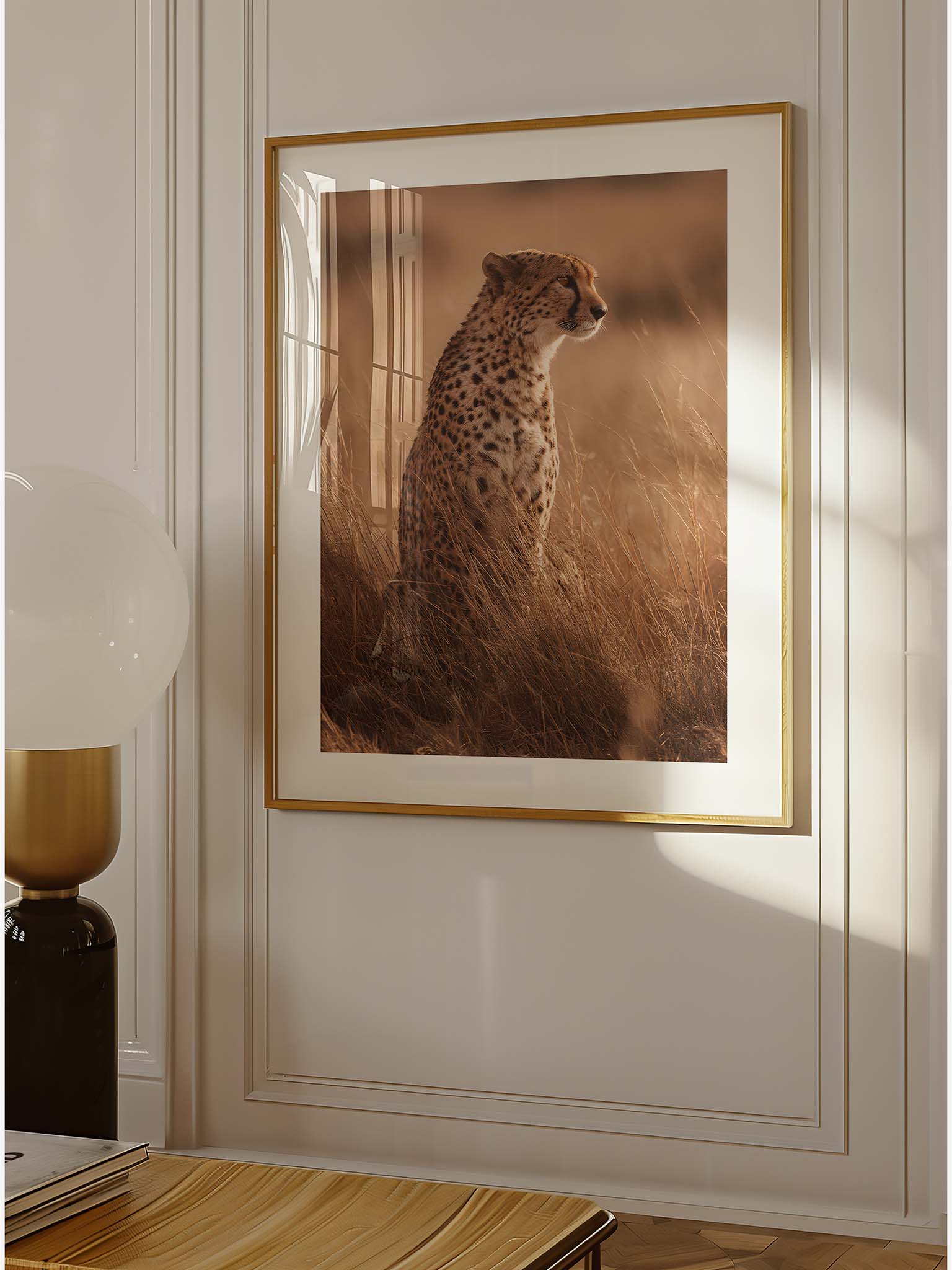Golden Savanna Gaze